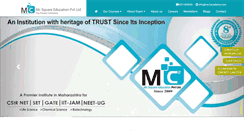 Desktop Screenshot of mc2academy.com